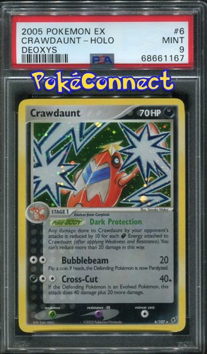 Crawdaunt graded PSA 9 for sale on eBay