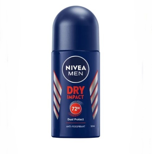 Nivea Men Dry Impact Anti Transpirant Deodorant Roll On 72hr Dual Protection 50ml - Bild 12 von 18