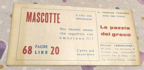 L'ALBO DEI 3 INSEPARABILI striscia # 11 -EDIZIONE MEDIOLANUM -ORIGINALE- 1950 - Picture 2 of 2