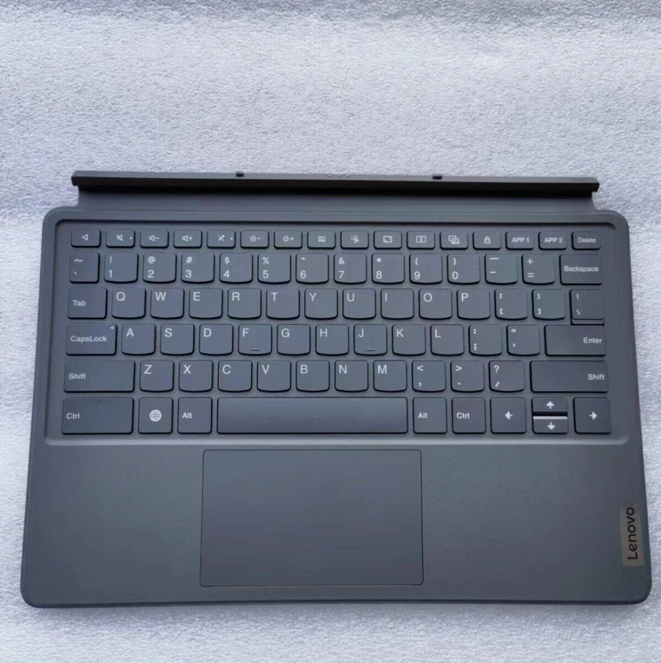 Original For Lenovo Tab P12 12.7" 2023 Magnetic Keyboard Case Pack - Image 4 of 4