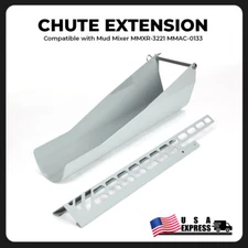 Concrete Mixer Ramp For Mud Mixer MMXR 3221 Angle Adjustable Chute Extension