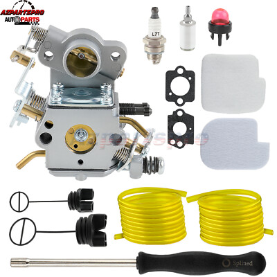Complete Carburetor Repair Kit For Poulan Pro PP4218AVX 42cc 18" Chainsaw - Includes Gaskets & Parts