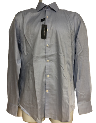 Tailorbyrd Collection Men's Long Sleeve Button Down Shirt Sz 15 34