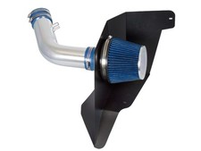 Heat Shield Cold Air Intake System Blue Filter For 15-17 Ford Mustang 3.7l V6