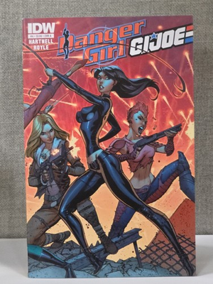 #ad Danger Girl GI Joe #4 IDW 2012 J Scott Campbell Cover $24.99