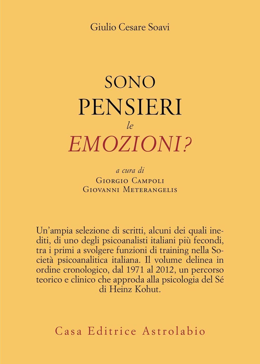 Libri Soavi Giulio Cesare - Sono Pensieri Le Emozioni? - Immagine 3