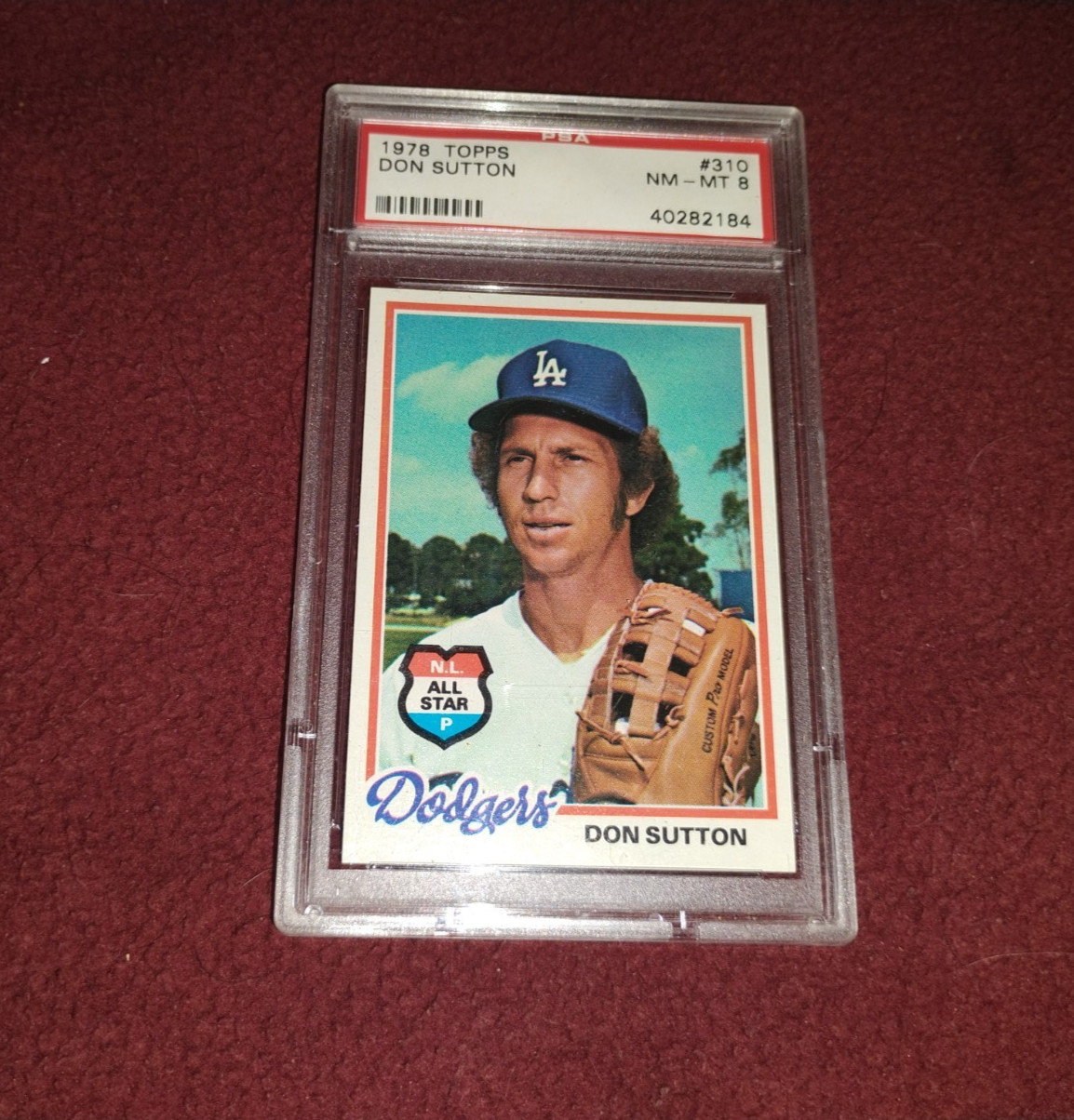 1978 Topps #310 Don Sutton PSA 8