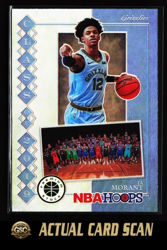 JA Morant [Holo] #9 2019 Panini Hoops Class of 2019 card