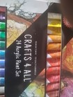 NEW Crafts 4 All 24 Acrylic Paint Set Premium Pigment Set With 3 Brushes Sealed — photo 3