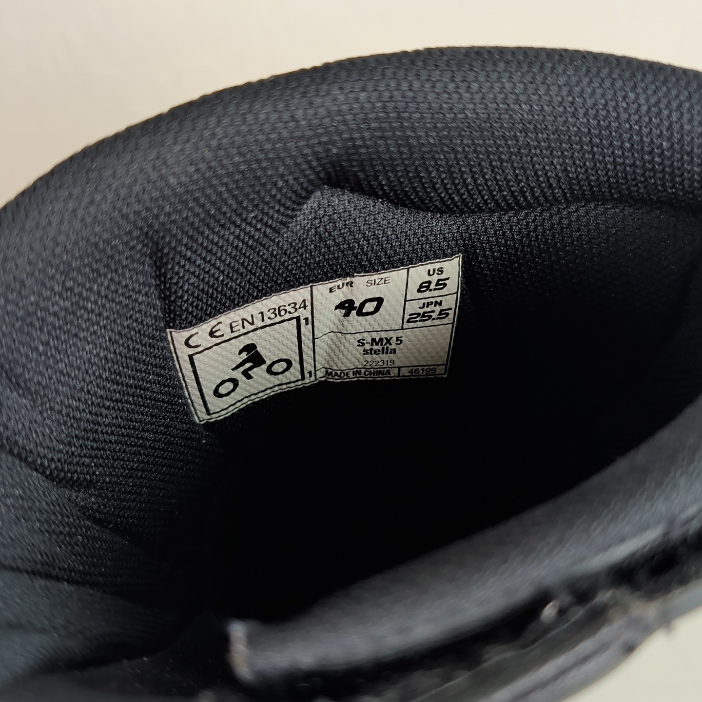 Alpinestars S-MX 5 Stella Women Motorcycle Boots Black Size EUR 40 US 8.5