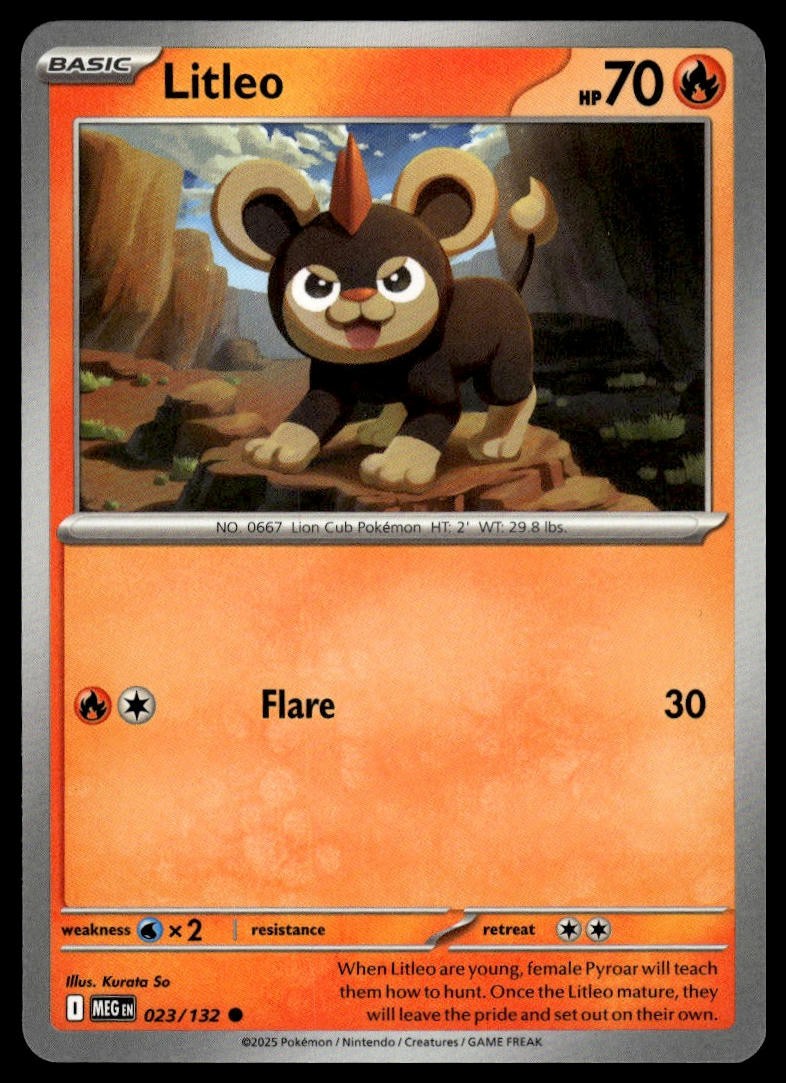ME01: Mega Evolution #023/132 Litleo