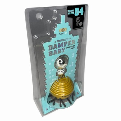 RARE Taipei 101 Damper Baby Smart Silver 04 Figure - NEW