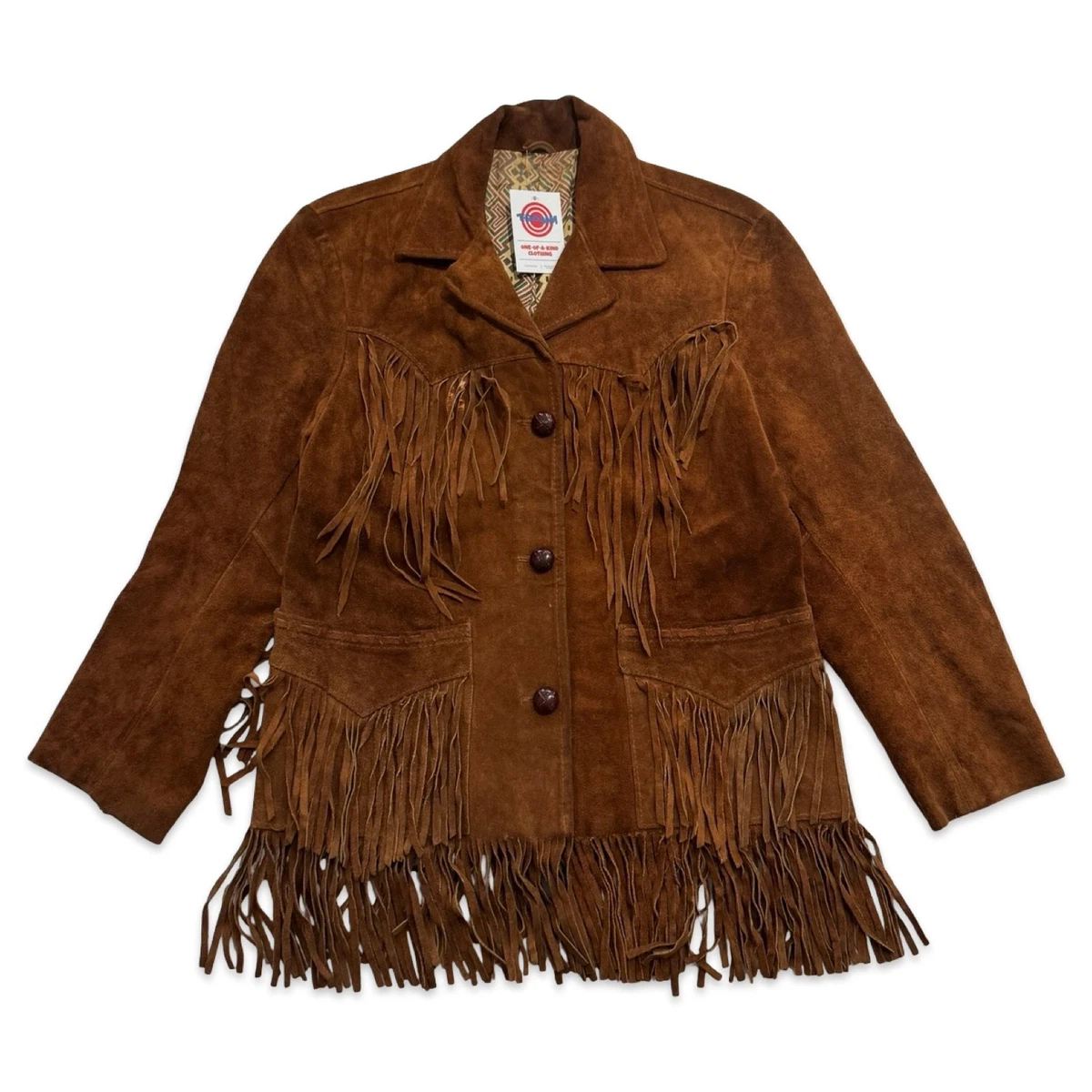 Suede Fringe Jacket In Vintage Outerwear Coats & Jackets For Women