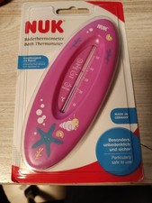 Termometro da bagno NUK rosa nuovo confezione originale 