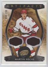 2023-24 Upper Deck Artifacts Stars Gold Material 30/199 Martin Necas #108 6u3