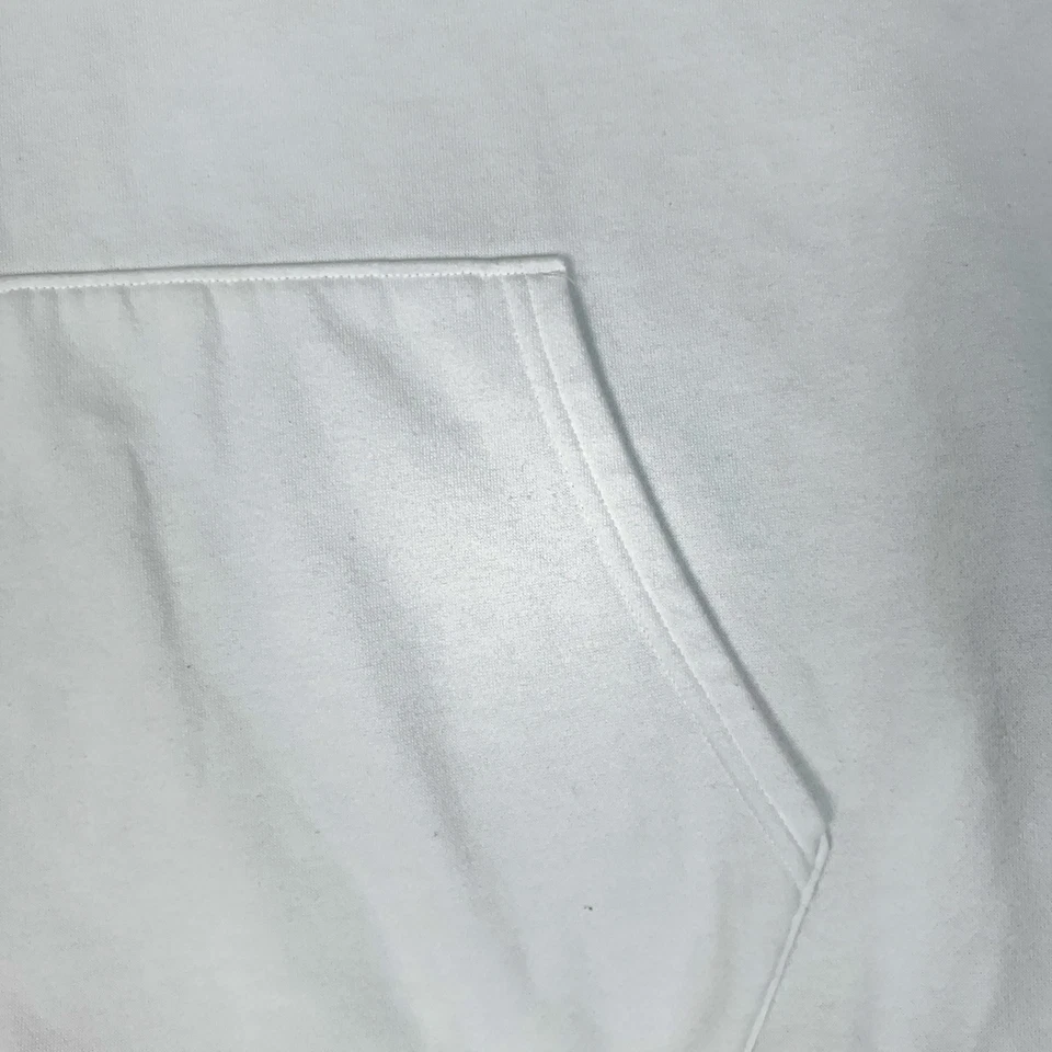 Under Armour Hoodie Womens 3X Plus Size White Pullover Sweatshirt Pocket Fleece - Image 2 of 4