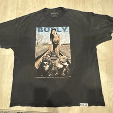 2015 Men's Bully Dog Classic T Shirt 2XL Graphic Black Brand Clothing