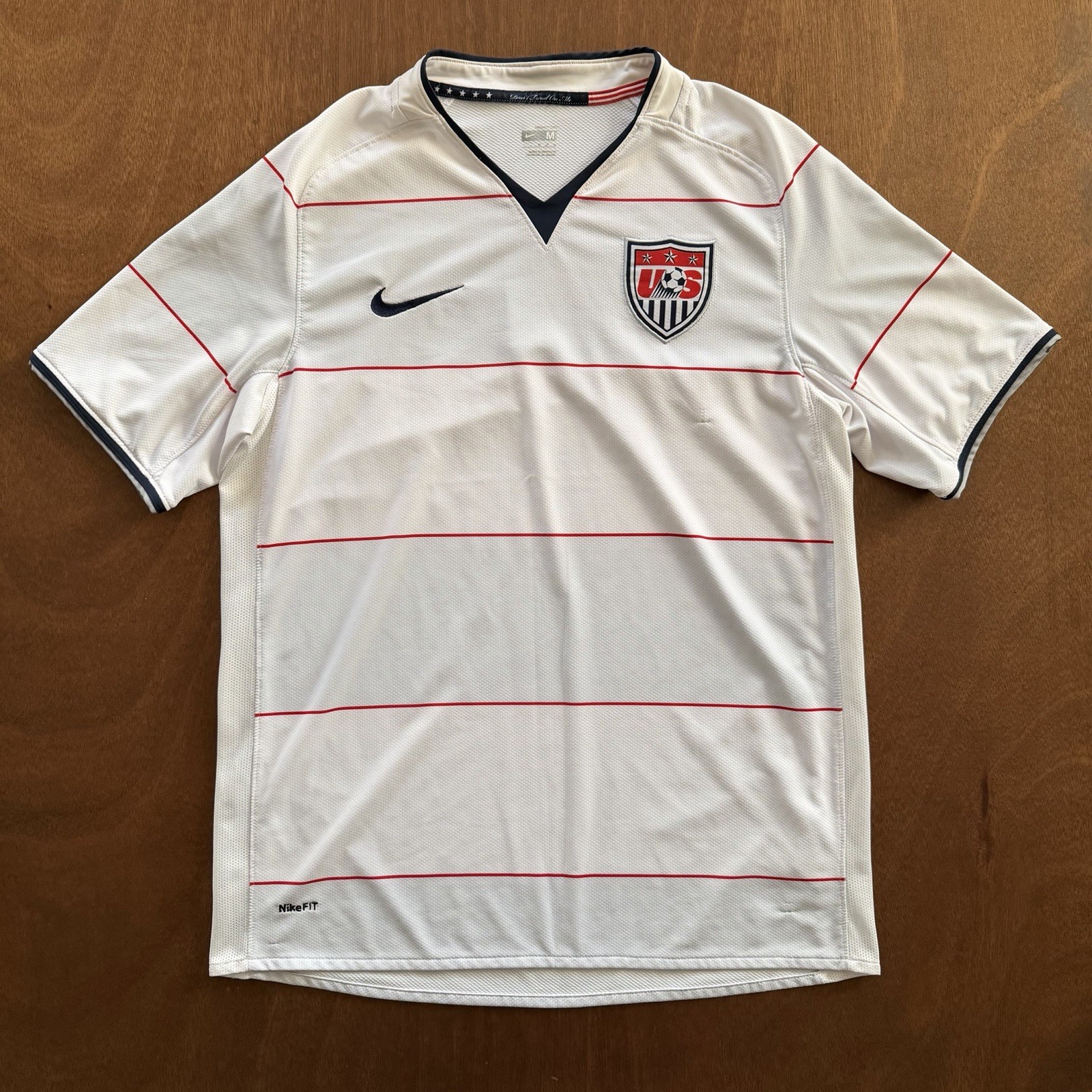 Nike USA National Soccer Team USMNT 2008/2009 Home Jersey Sz MED