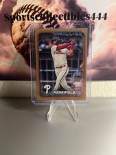 Whit Merrifield 2024 Topps Series 2 Gold Parallel 689/2024 Philadelphia Phillies