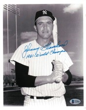 Johnny Blanchard Signed Autographed 8X10 Photo Yankees 
