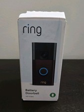 Ring Battery Doorbell - Black - Open Box