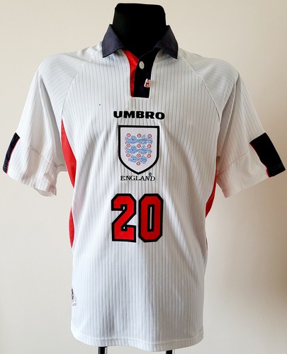 Maillot De Football Domicile RC Lens 1998-1999 Umbro - Taille Extra Large (XL) - Occasion