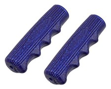 SPARKLE BLUE VINTAGE SCHWINN STINGRAY BICYCLE RUBBER BIKE HANDLEBAR GRIPS