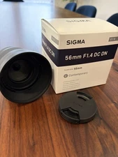 Sigma Contemporary 56mm f/1.4 DC DN Lens for Fujifilm X - Black (351975)