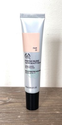 The Body Shop Fresh Nude Tinted Beauty Balm Fair 01 Full Size & Sealed