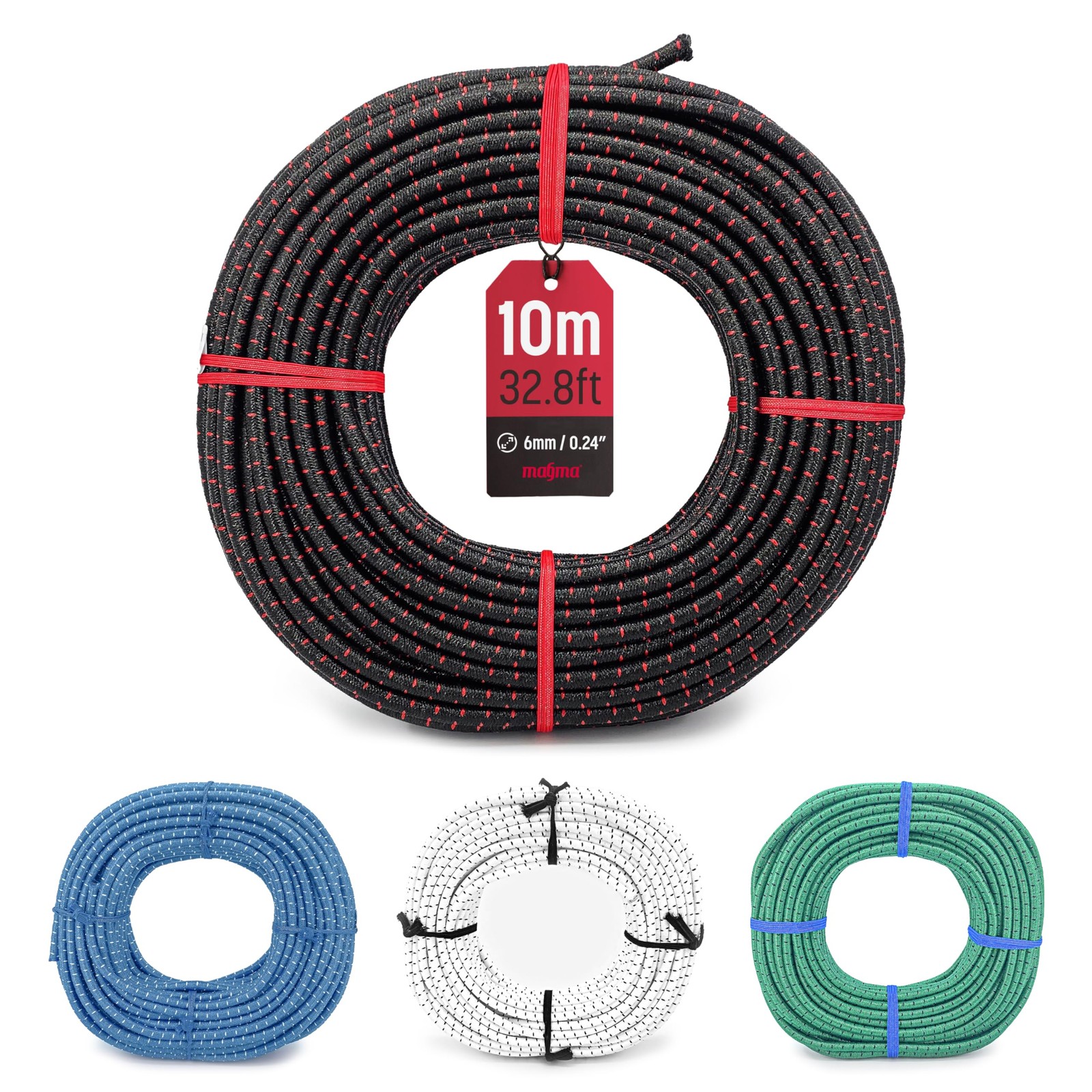 Corde élastique 6mm haute résistance en polyester pour la voile