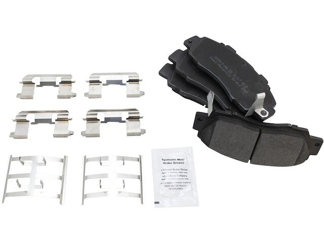 Front TRQ Semi-Metallic Brake Pads Brake Pad Set fits Acura NSX 1991-2005 18DVPF