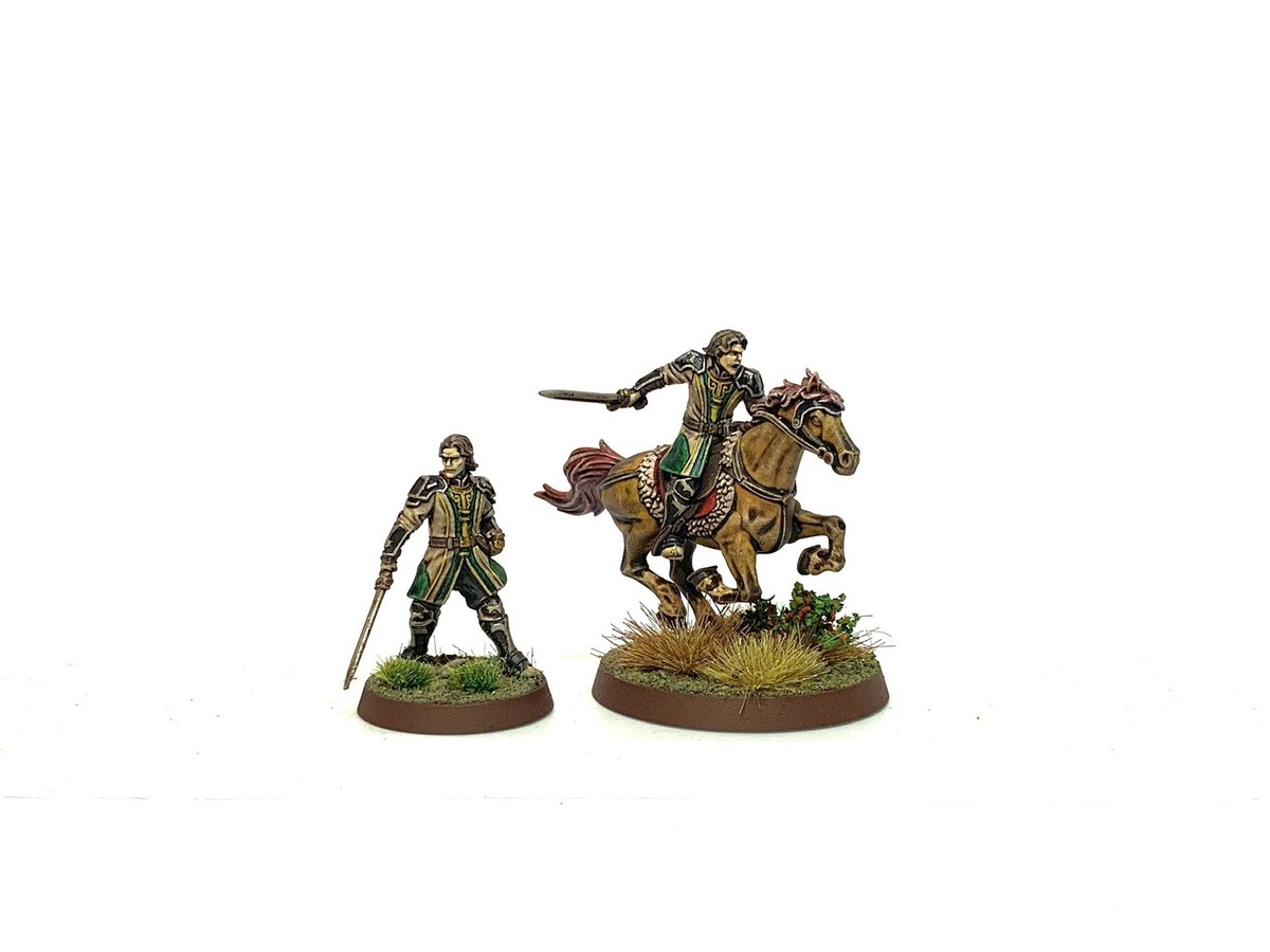 FREALAF, OLWYN & LIEF OF ROHAN 6 lord of the rings warhammer 28mm