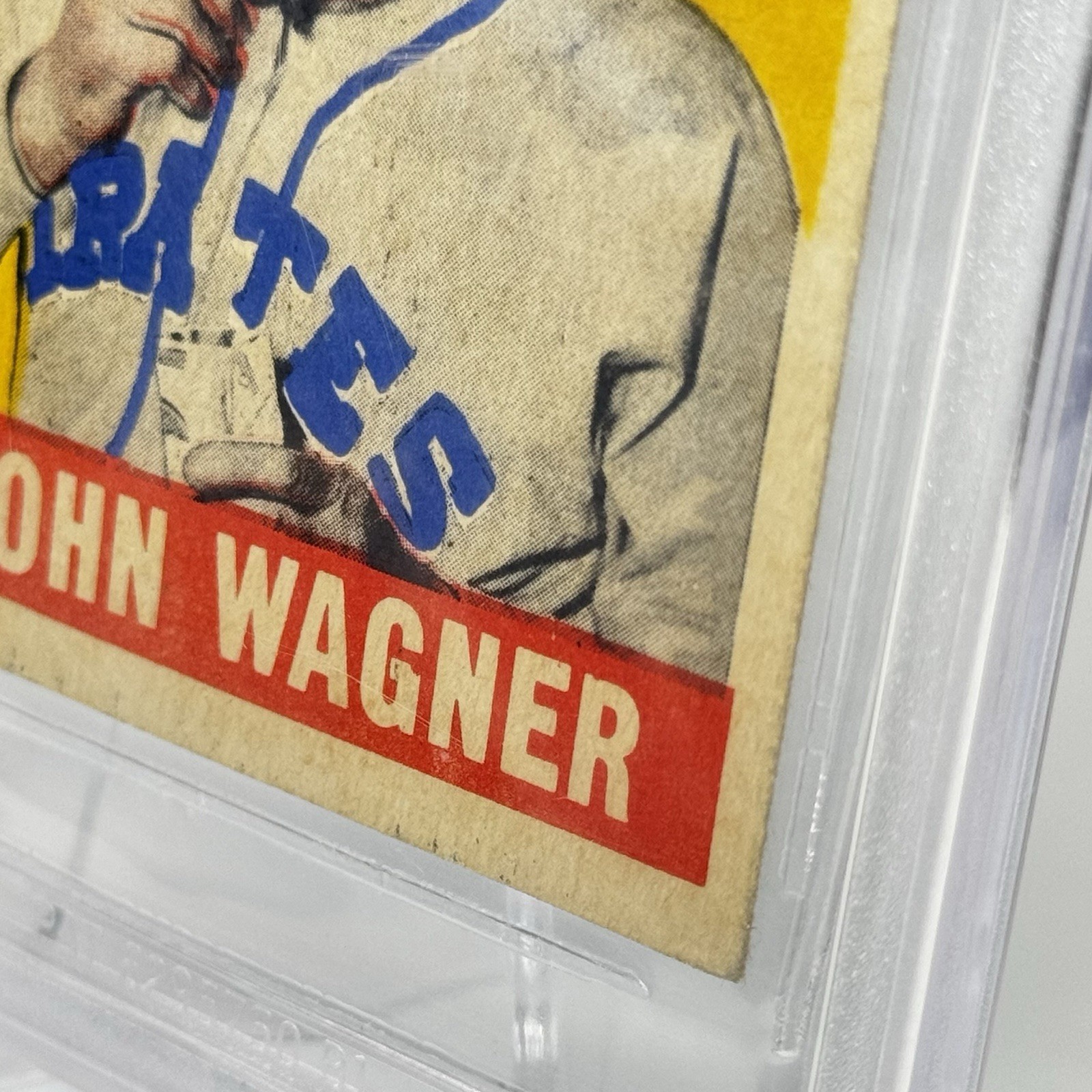 1948-49 Leaf Baseball JOHN HONUS WAGNER #70 Beckett BVG 6 HOF view 4