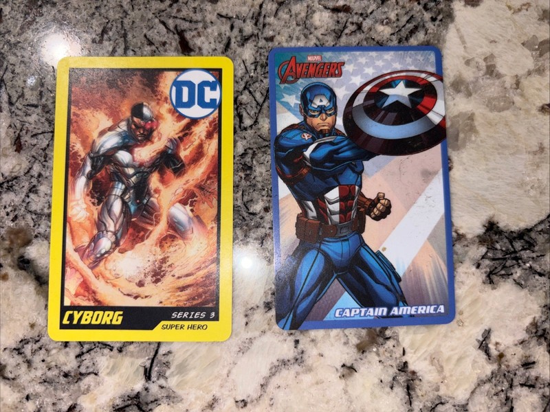 Cards From Coin Machine Arcade Game