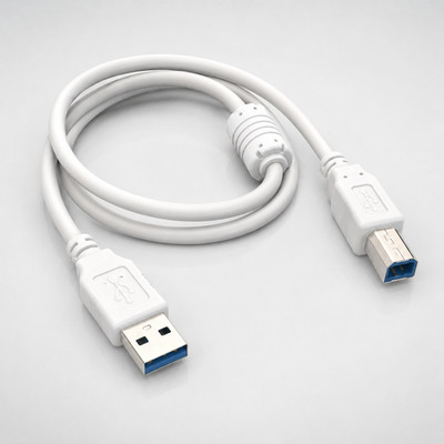 Replacement USB 2.0 Lead Compatible With Epson Stylus EX White 1.5m