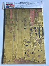 German U-Boat Type VIIC41 For Revell 05045 Photo-Etched Deck & Detalis 1:72