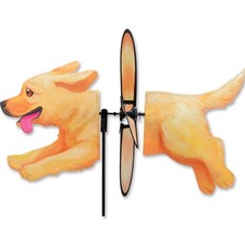 Golden Retriever Dog Petite Wind Spinner
