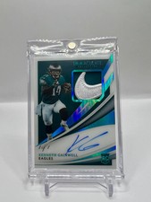 2021 Immaculate Collection Kenneth Gainwell #117 1/1 Nike Swoosh Patch Auto RC