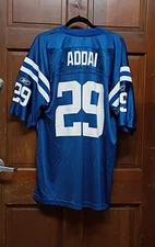 Reebok NFL Equipment Indianapolis Colts #29 JOSEPH ADDAI Jersey Men's Size L