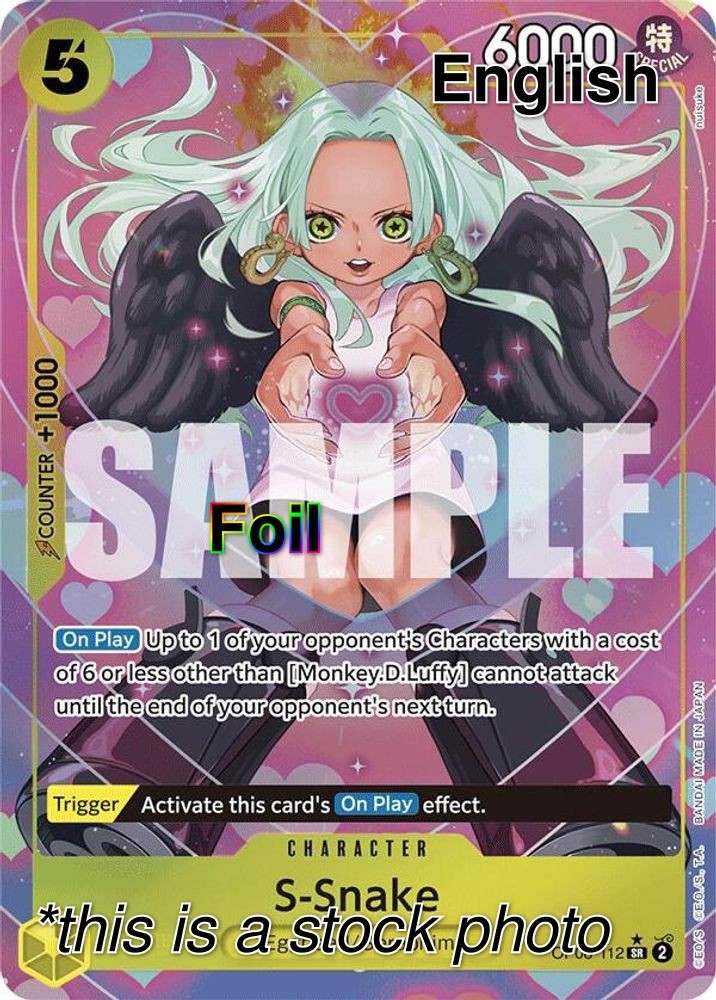 S-Snake (Parallel) [Foil NM - Two Legends OP08-112]
