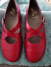 Bär Damenschuhe Größe 42, Bordeauxrot 1x g...