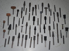 Vintage Rotary Carbide Burrs, Grinding  Wholesale Lot of 58 BULK SALE