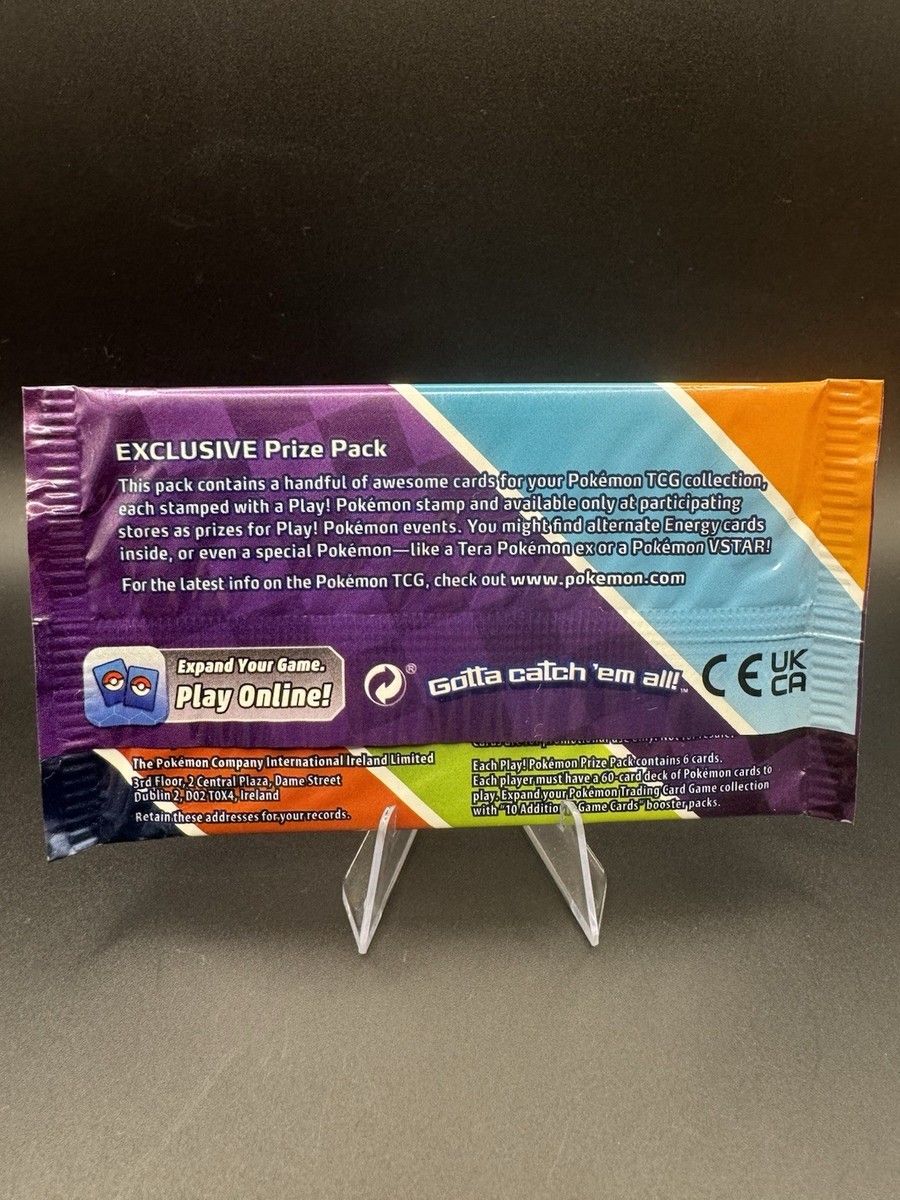 Pokémon Play! Prize Pack (Series 4) - X1 Sealed Booster Pack - ONE