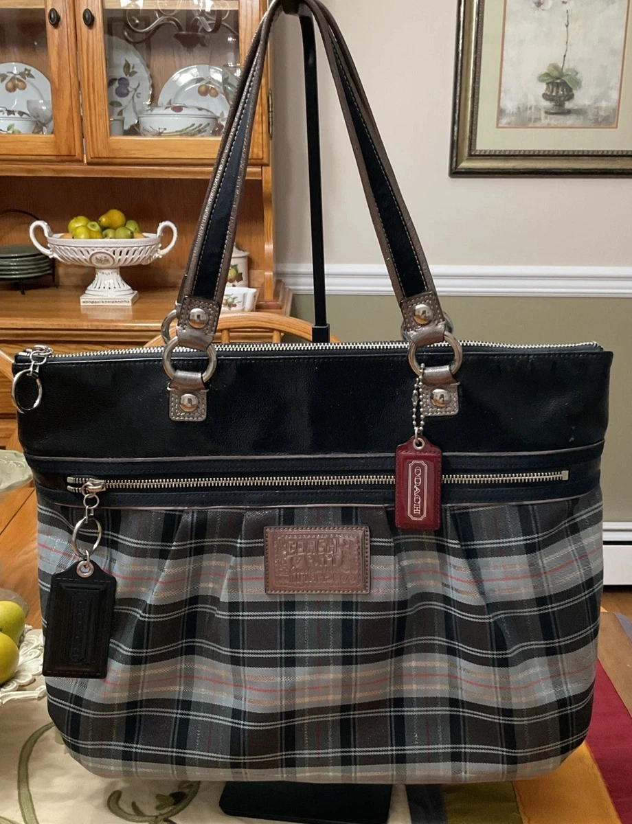 Coach Poppy Tote Blue Bags & Handbags for Women for sale | eBay