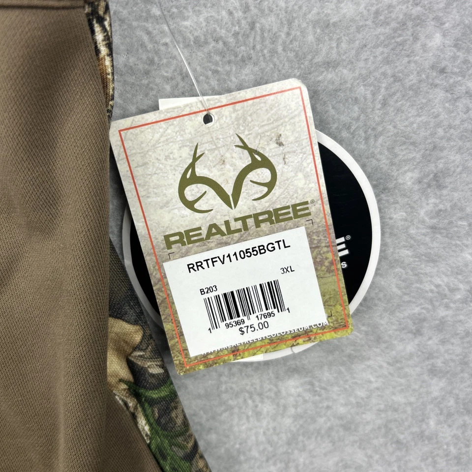 Realtree Vest Mens XXXL Edge Camo Tree Stand Hunting Camping Outdoor Sports NEW - Image 4 of 4