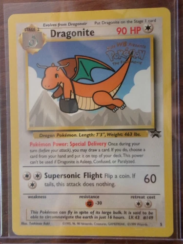 Dragonite (Movie Promo) 05/53 Wotc Promo Regular