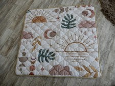 Sweet Jojo Designs Boho Desert Sun Taupe Crib Comforter with Moon  Stars