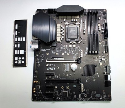 MSI Z590 PLUS ATX Mainboard LGA 1200 DDR4 Boost (5333MHz OC), PCIe 4.0 x16,