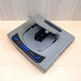 Sega Saturn Console Japanese gray with 2 Light Virtua Gun 5 games tested NTSC-J