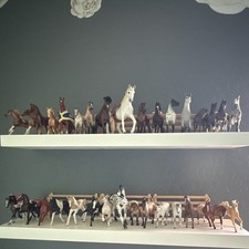 Lot of Horse Figurines - Assorted Model Horses, Multiple Figures